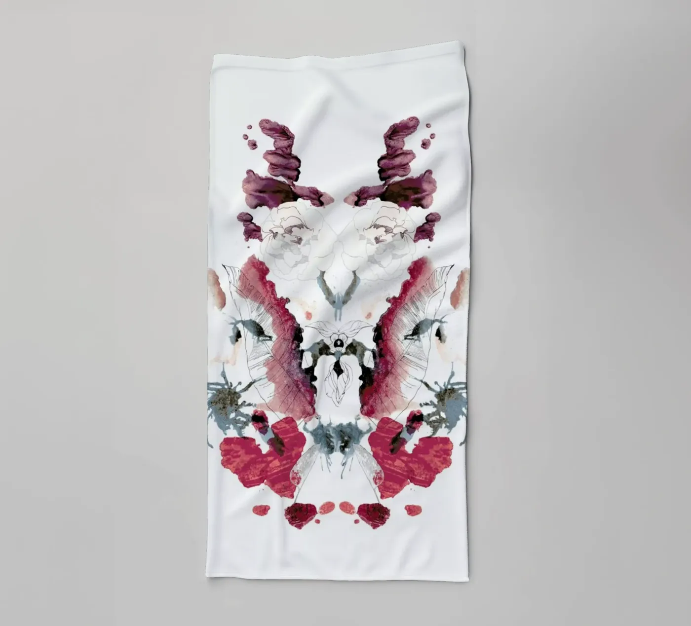 Mirror badhanddoek van Céleste Hollak