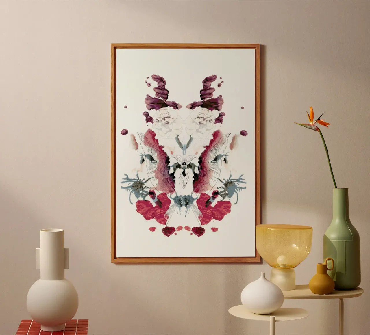 Mirror forex plate by Céleste Hollak