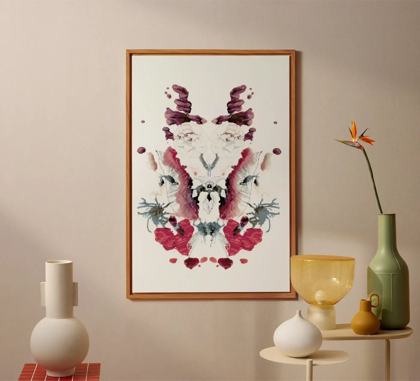 Mirror forex plate by Céleste Hollak