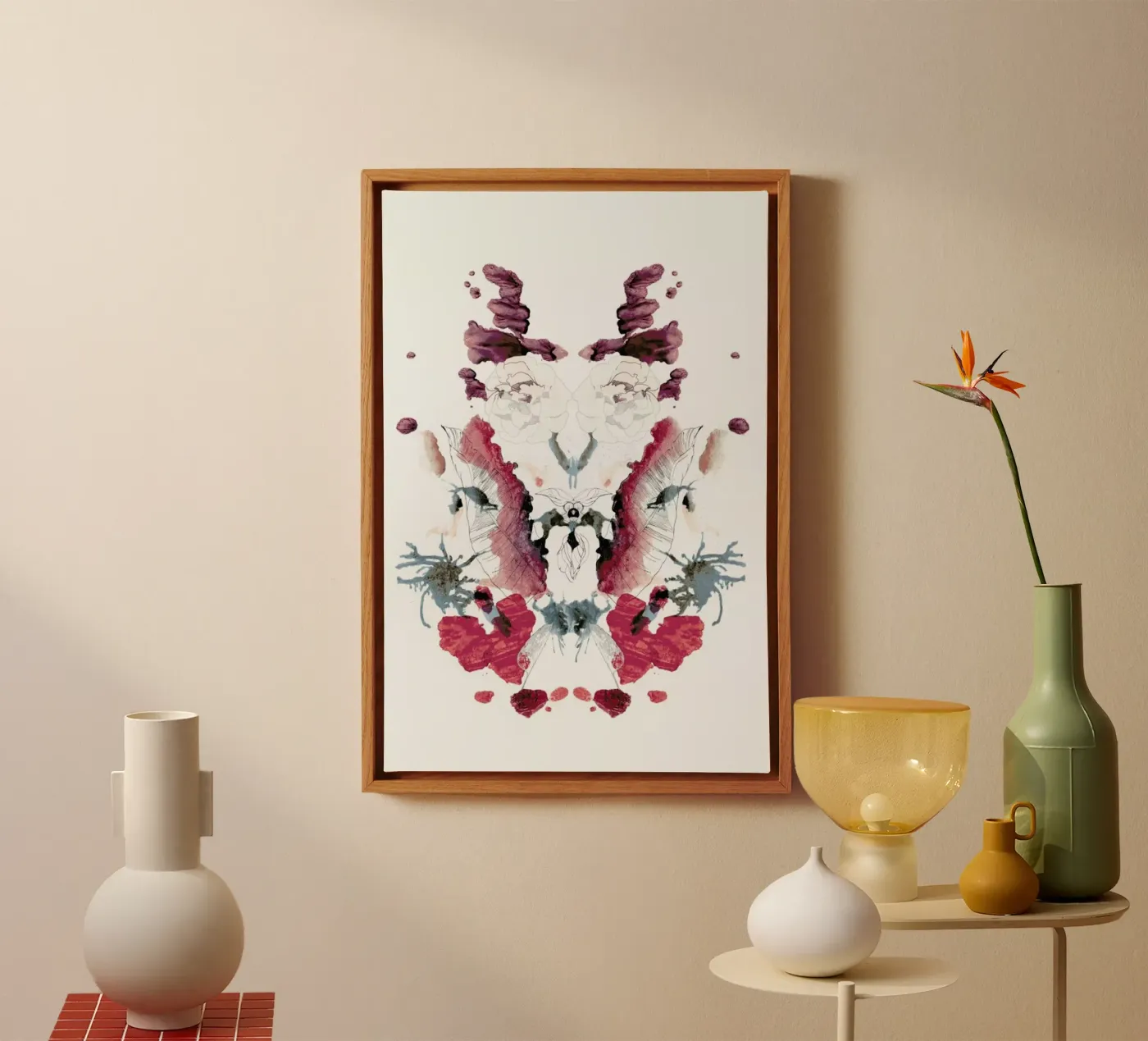 Mirror tela da Céleste Hollak