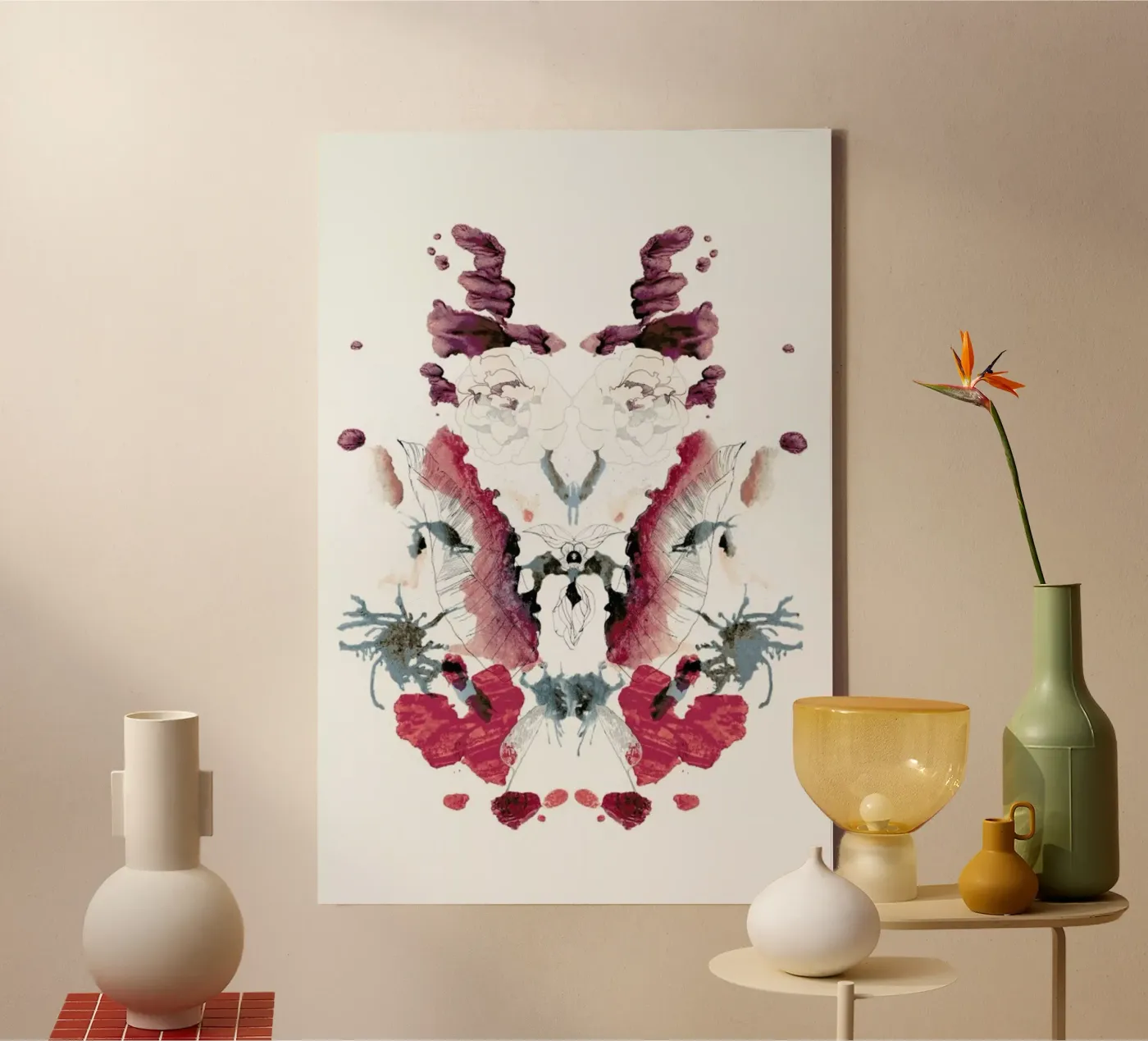 Mirror tela da Céleste Hollak