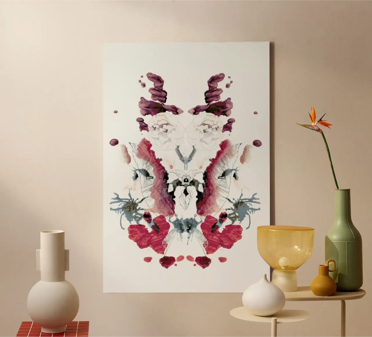 Mirror tela da Céleste Hollak