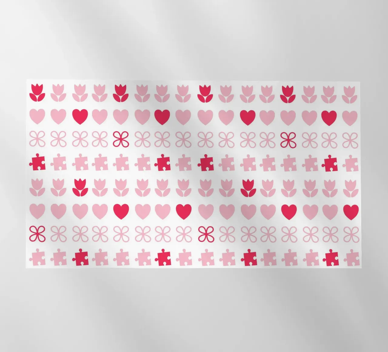 Design San Valentino, design. Colore rosa e simboli d'amore pellicola backlit da CreatedbySon
