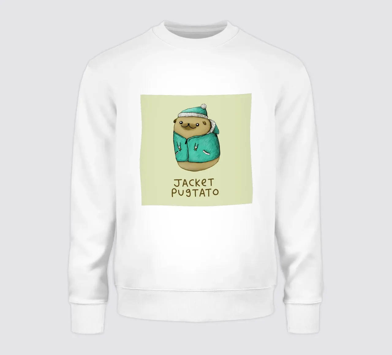 Jacket Pugtato sudadera de Sophie Corrigan