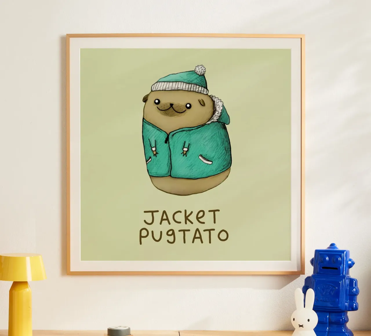 Jacket Pugtato poster da Sophie Corrigan