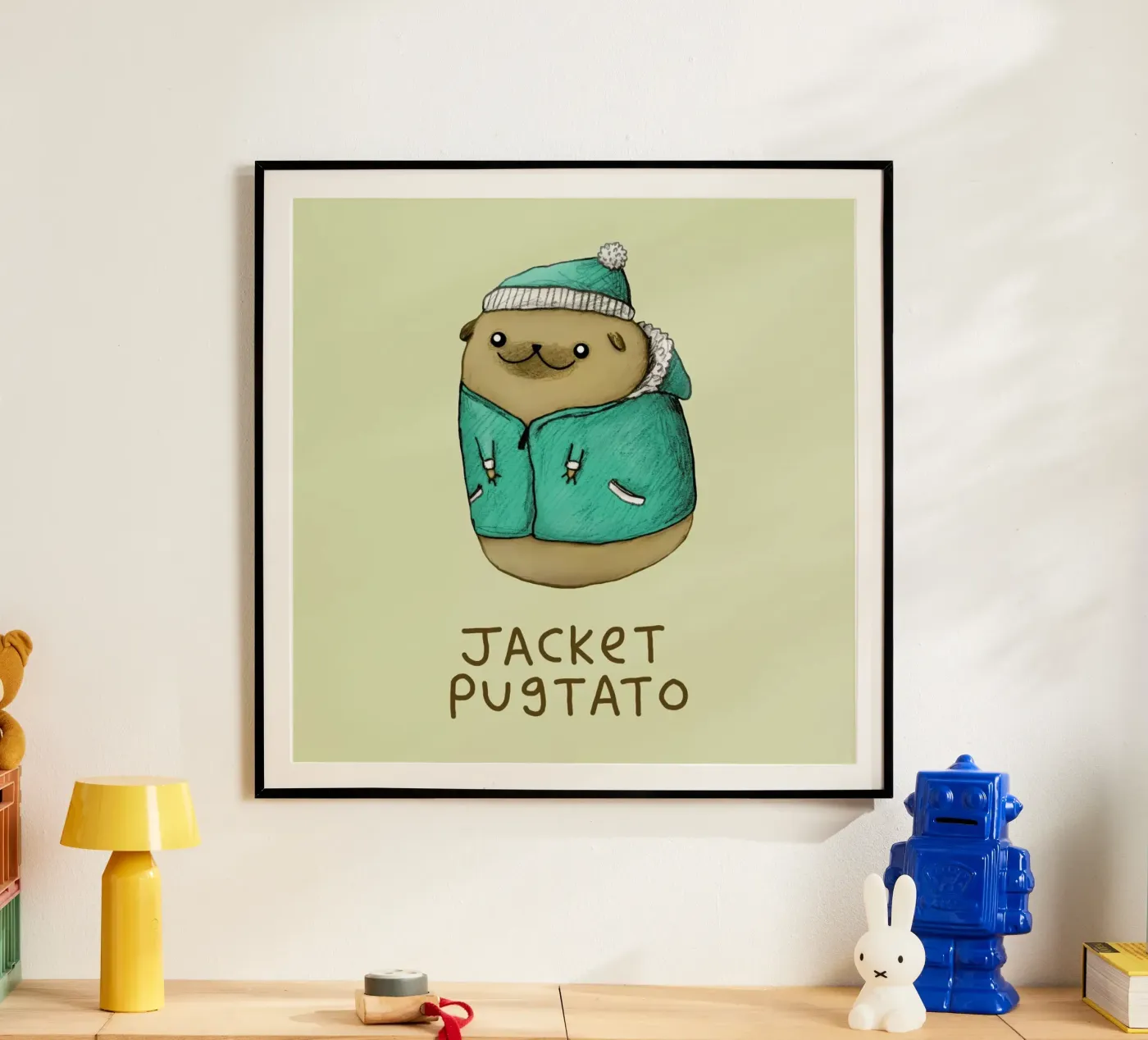 Jacket Pugtato poster da Sophie Corrigan
