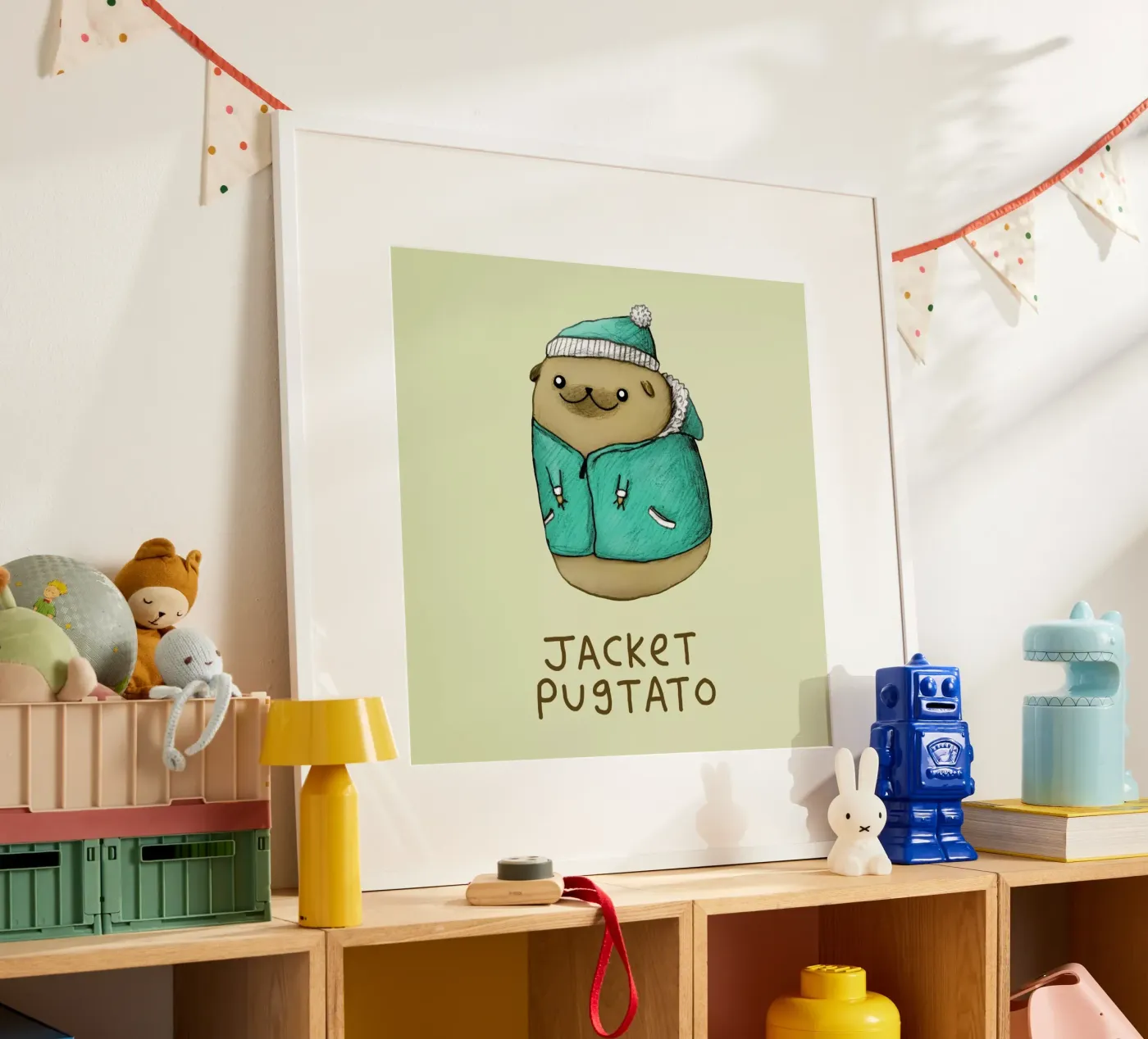 Jacket Pugtato poster da Sophie Corrigan