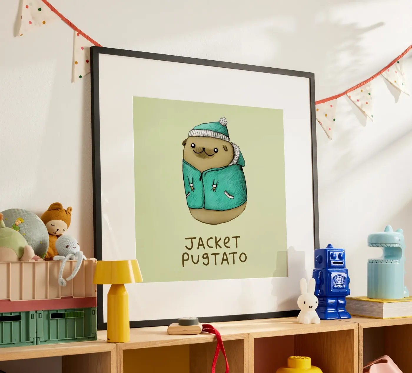 Jacket Pugtato poster da Sophie Corrigan