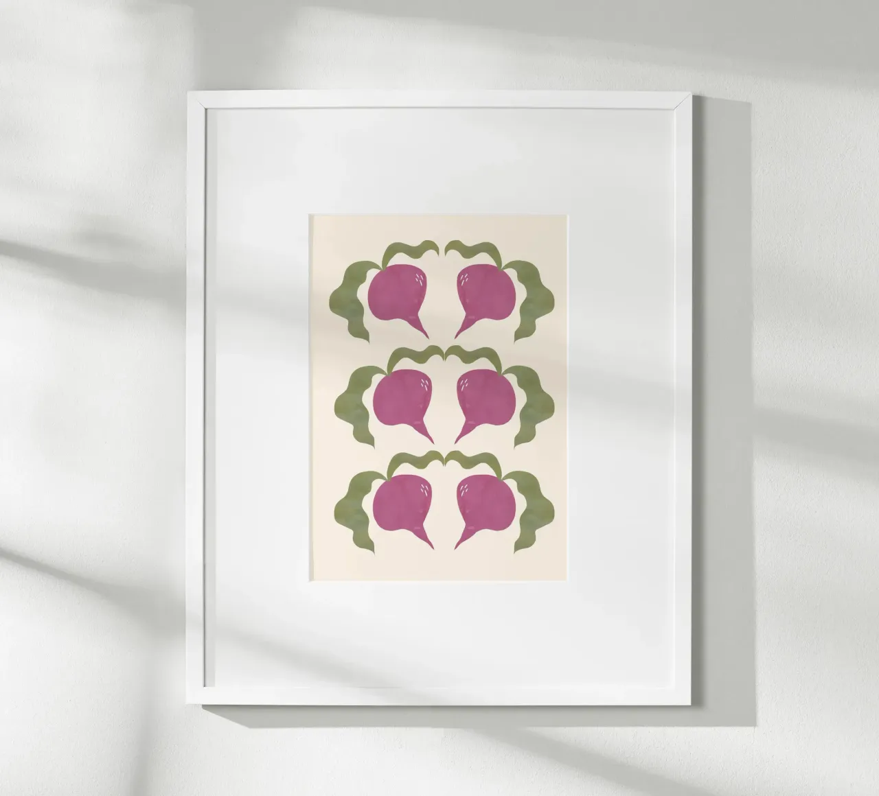 Beetroots: Nature’s Vibrant Wonder | Fresh Vegetable Print poster da PrintCessStudio