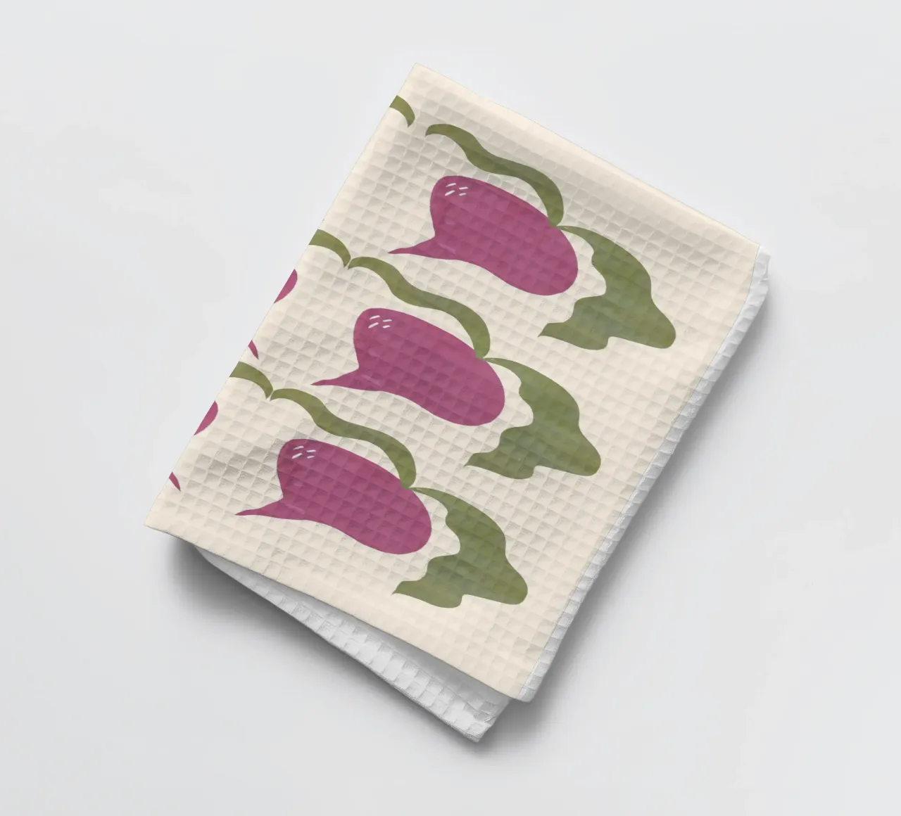 Beetroots: Nature’s Vibrant Wonder | Fresh Vegetable Print tea towel by PrintCessStudio