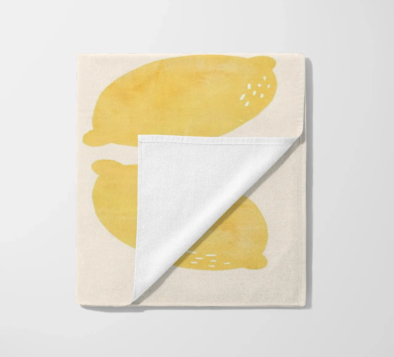 Lemons: Fresh, Zesty, and Full of Life | Citrus Fruit Print telo mare da PrintCessStudio