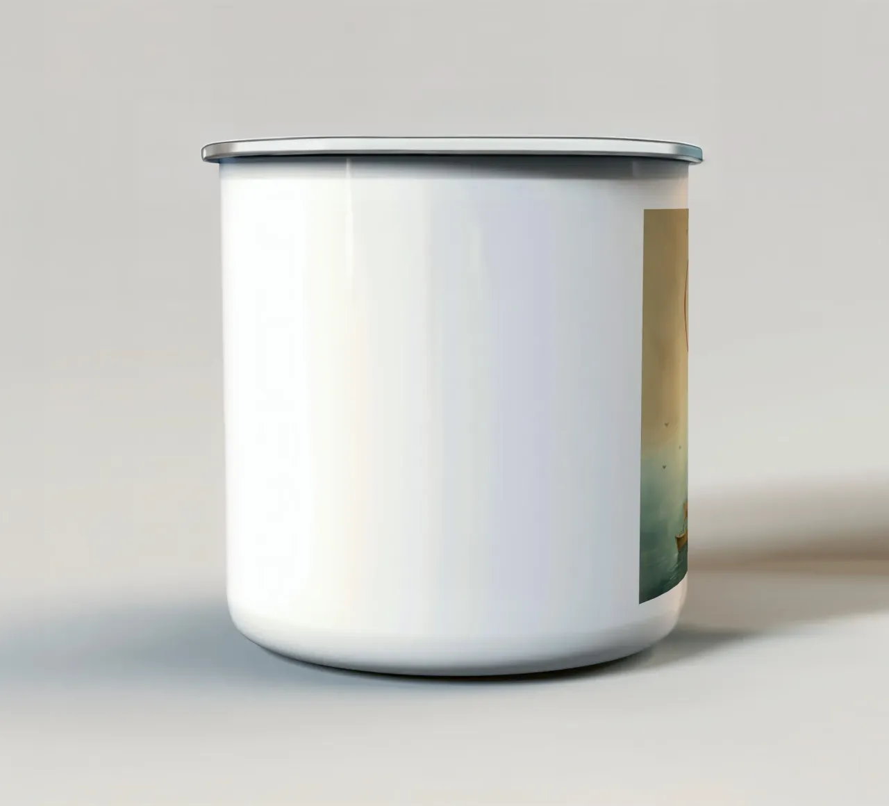Aragosta minima 2 tazza in smalto da Minimal Animal Art