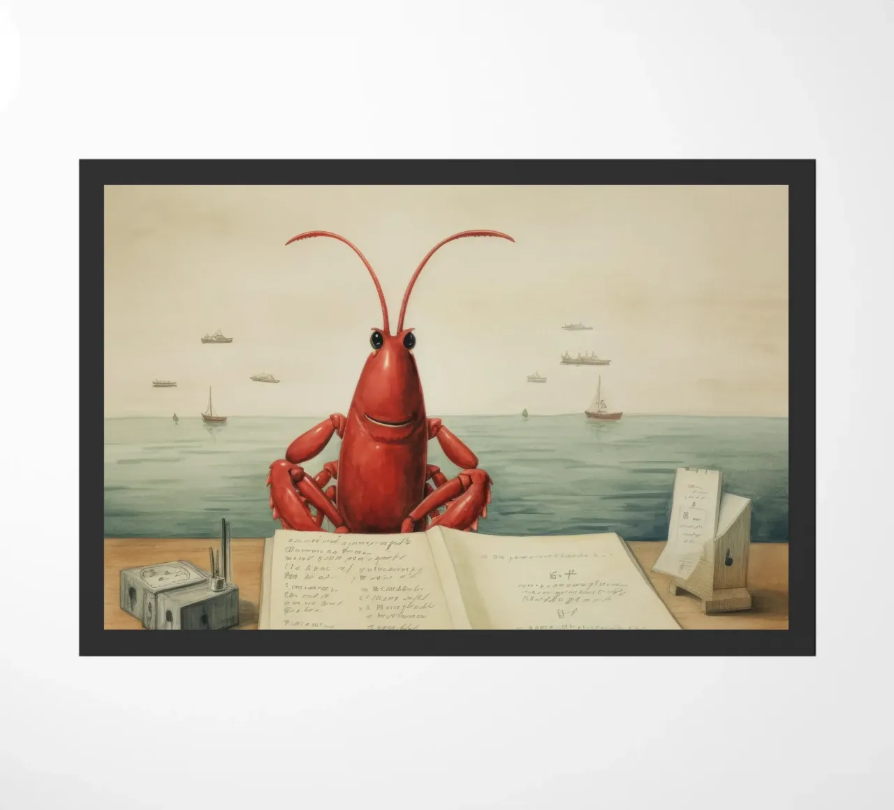 Aragosta minima 3 zerbino da Minimal Animal Art