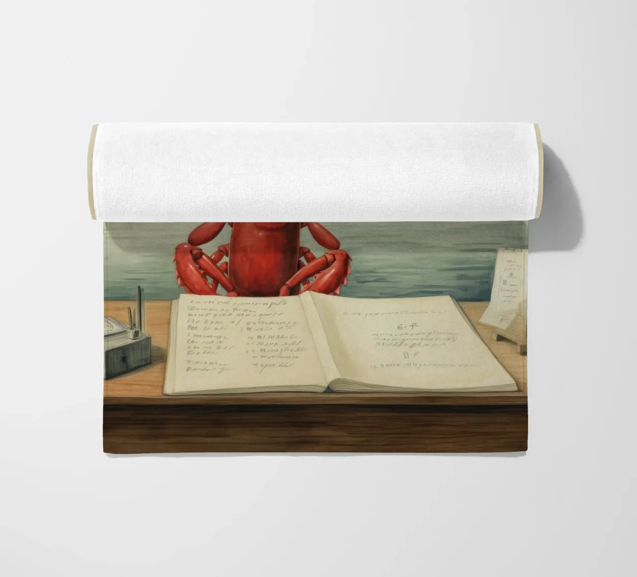Aragosta minima 3 telo mare da Minimal Animal Art