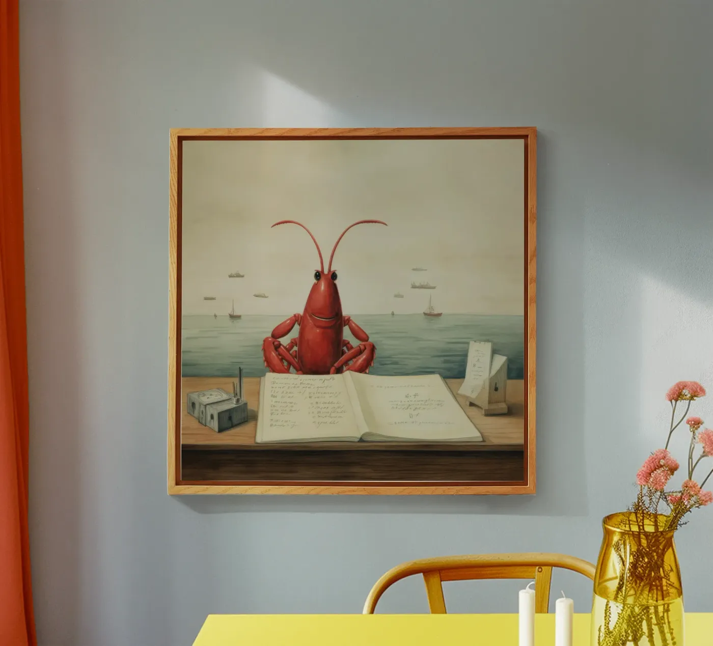 Minimum Lobster plexiglas de Minimal Animal Art