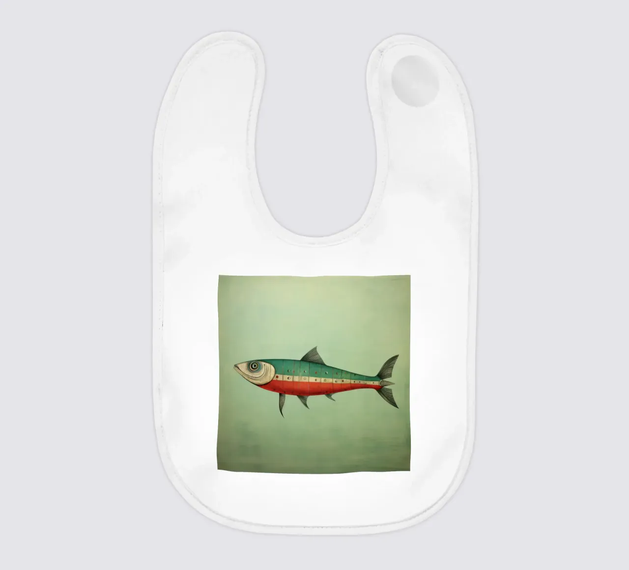 Sgombro minimo 2 bavaglino da Minimal Animal Art