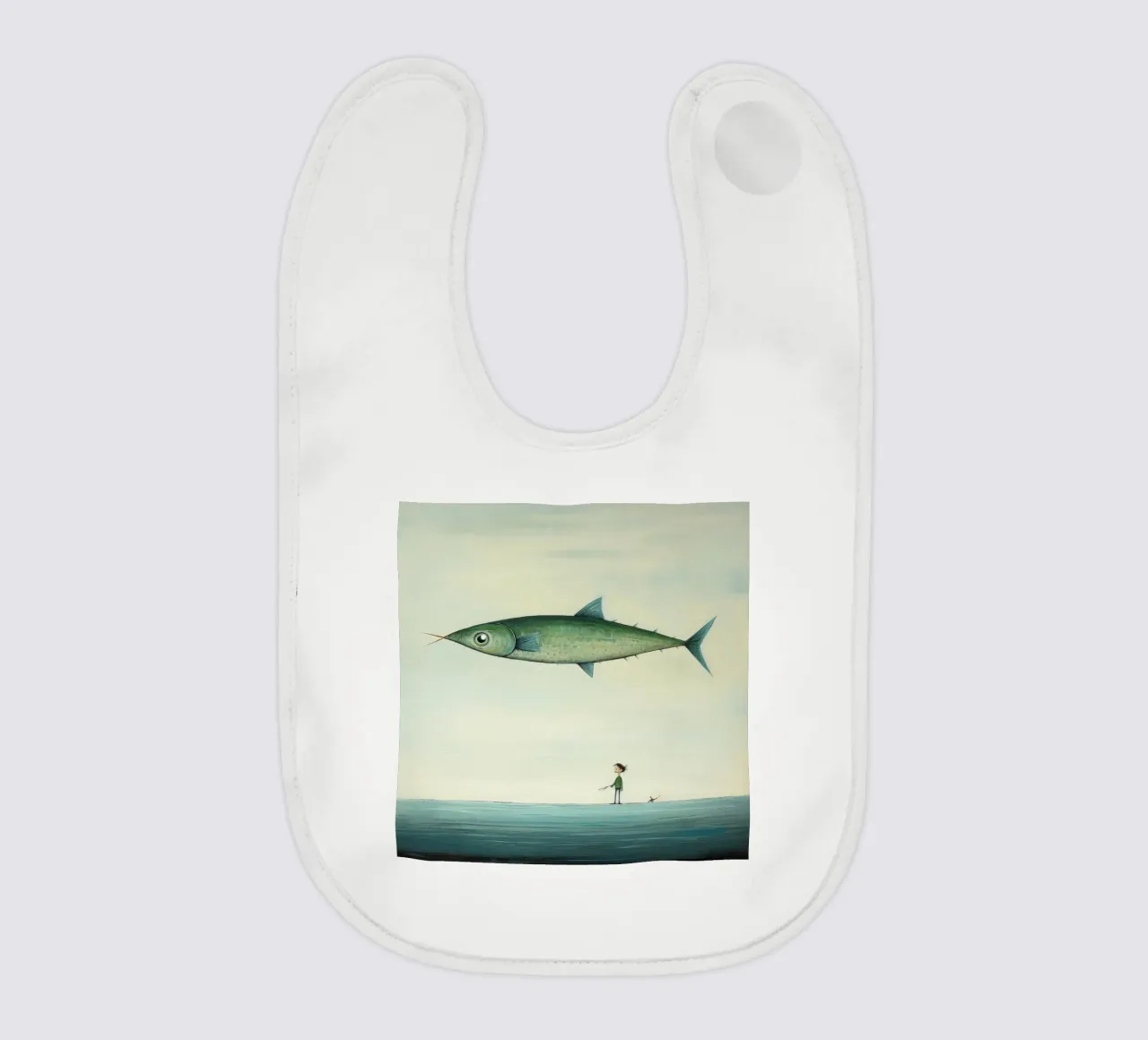 Sgombro minimo 3 bavaglino da Minimal Animal Art