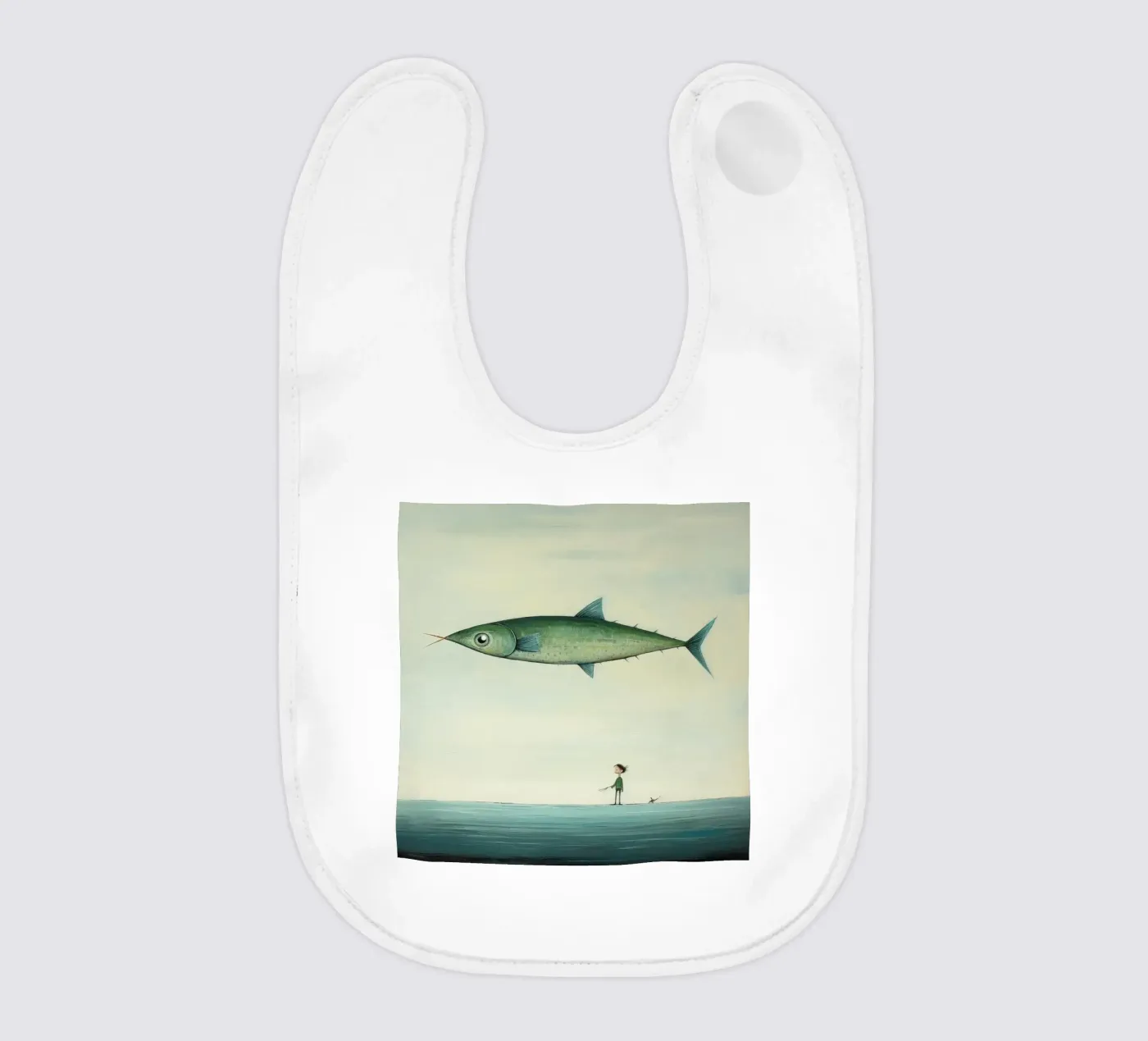 Minimum Mackerel bavaglino da Minimal Animal Art