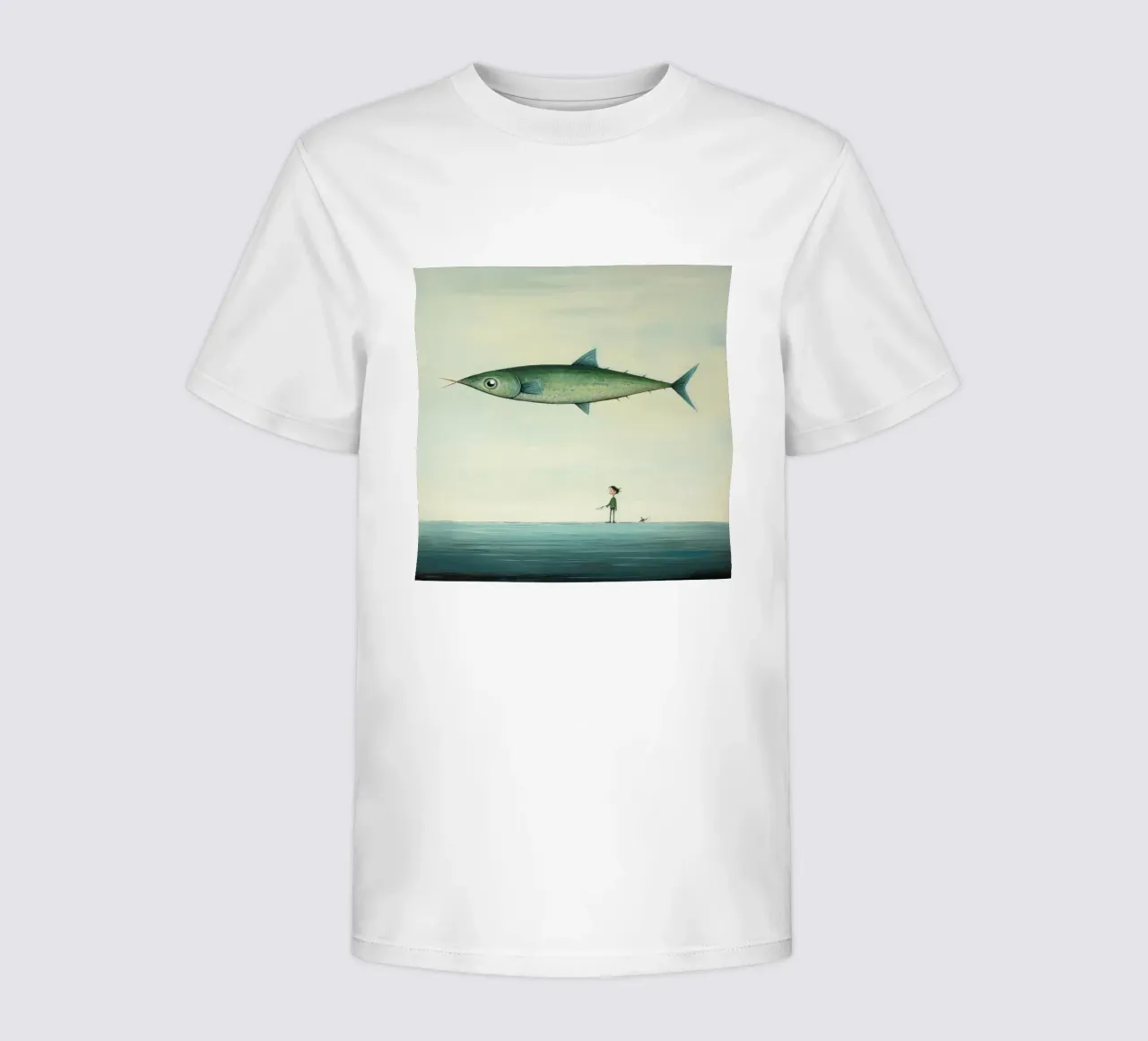 Minimo Sgombro t-shirt bambini da Minimal Animal Art