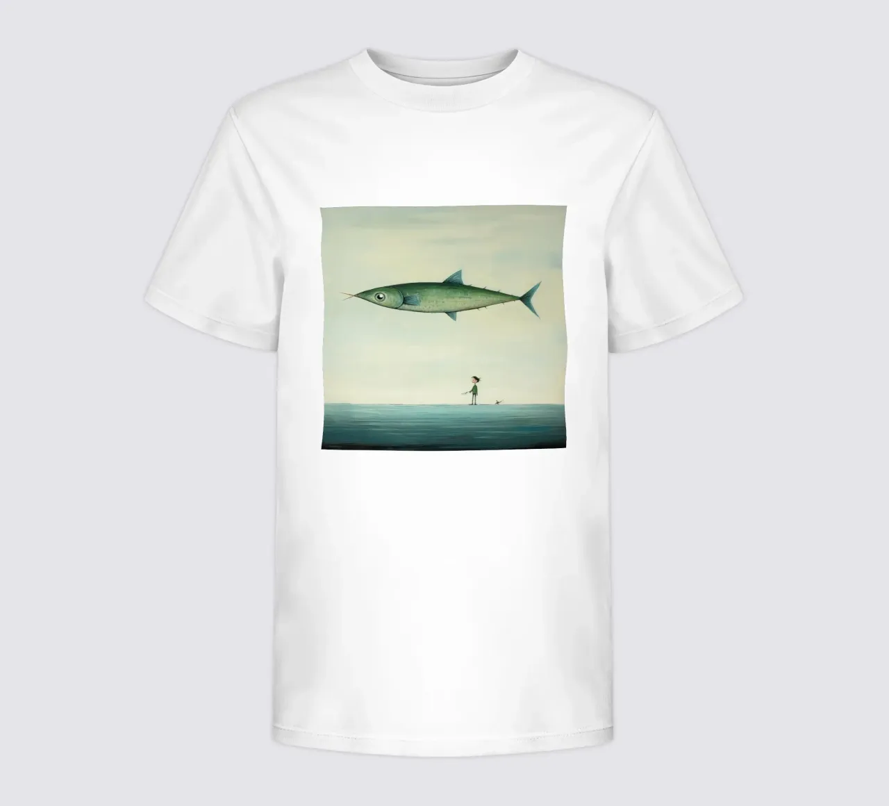 Minimo Sgombro t-shirt bambini da Minimal Animal Art