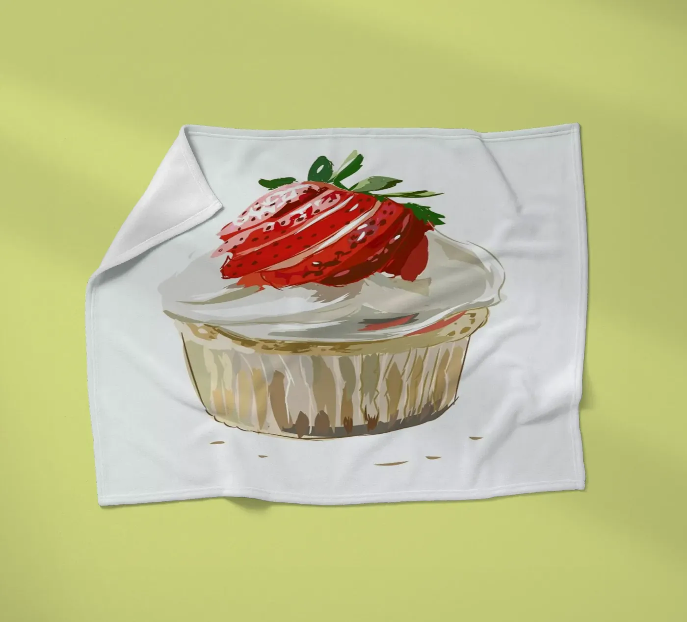 Cupcake fleecedeken van Kateřina Bažantová