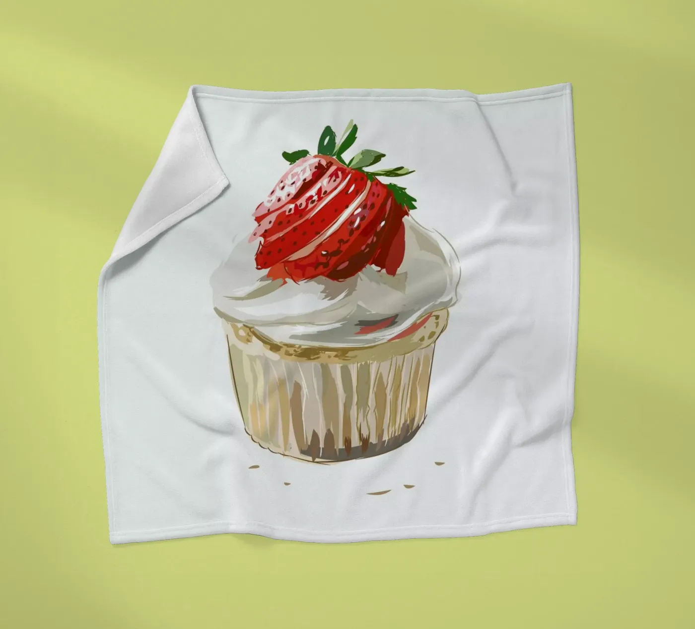 Cupcake fleecedeken van Kateřina Bažantová