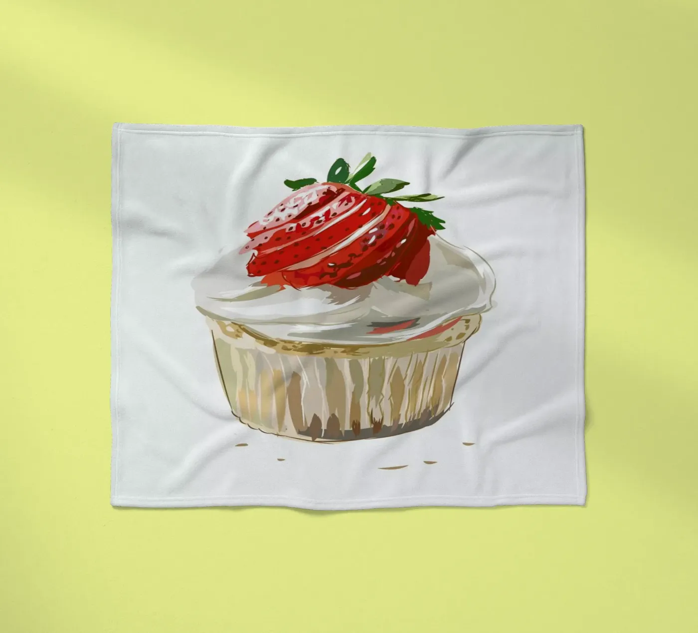 Cupcake fleecedeken van Kateřina Bažantová