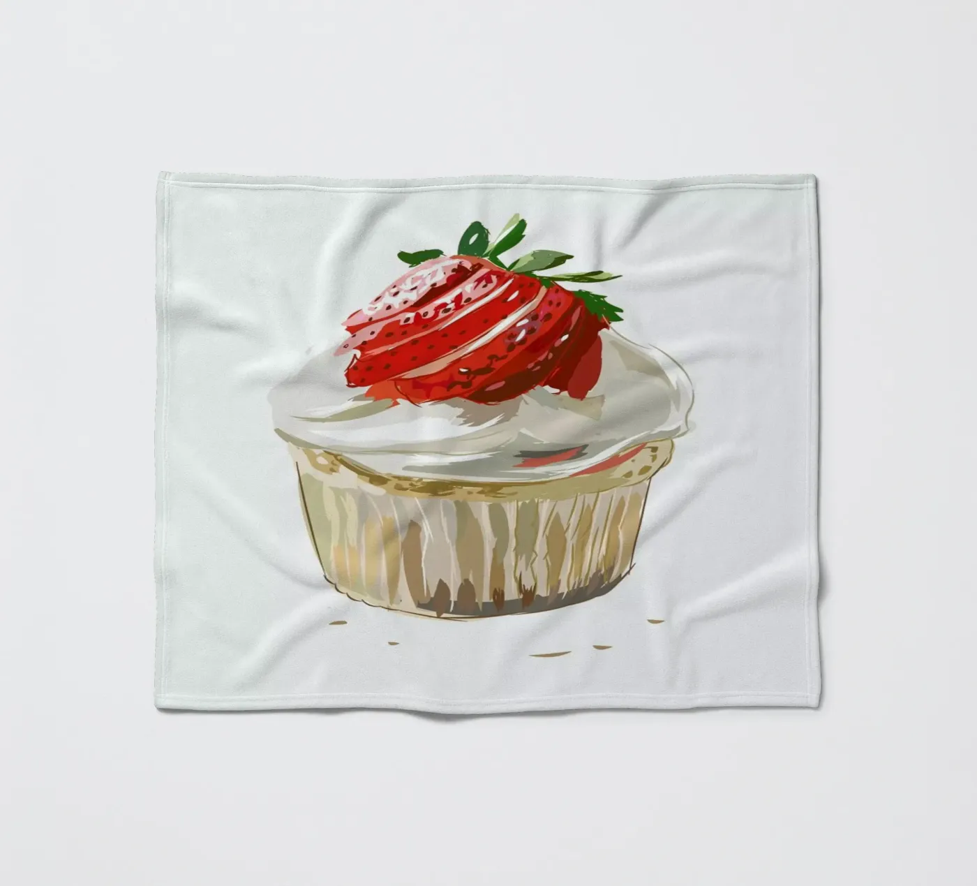 Cupcake fleecedeken van Kateřina Bažantová