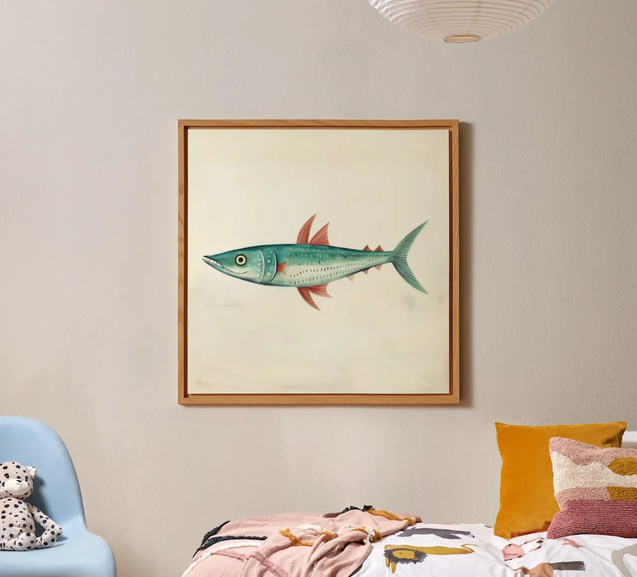 Minimo Sgombro pannello forex da Minimal Animal Art