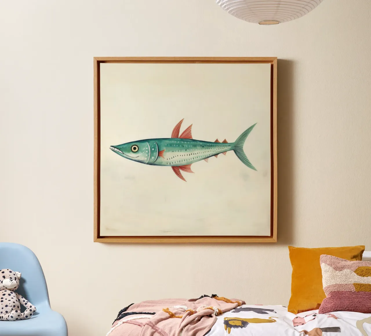 Minimum Mackerel tela da Minimal Animal Art