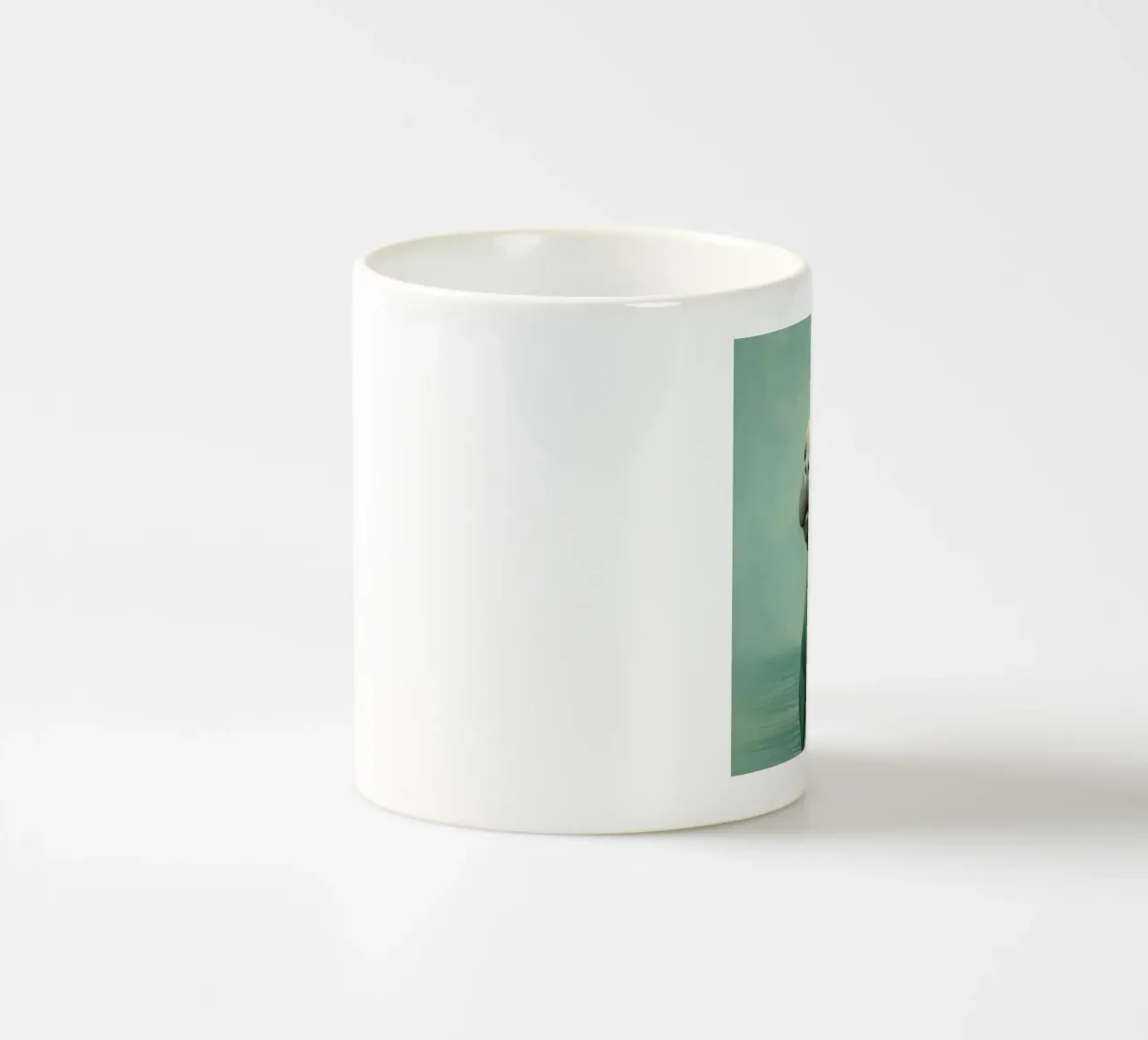 Manatee minimale 2 tazza in ceramica da Minimal Animal Art