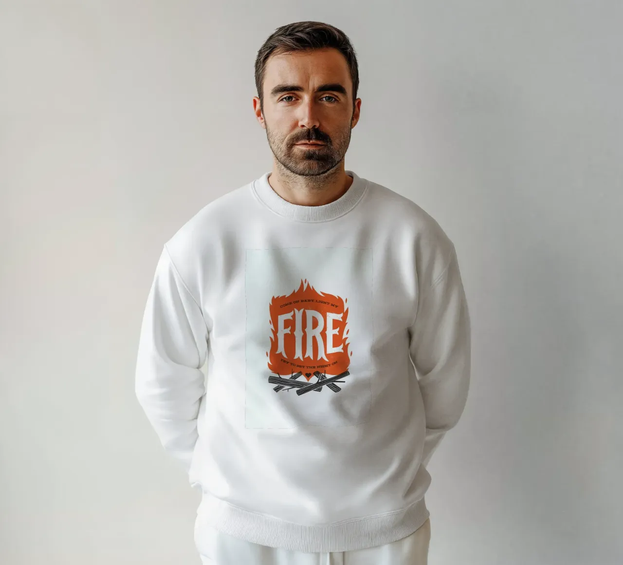 Fire felpa da Chris Wharton