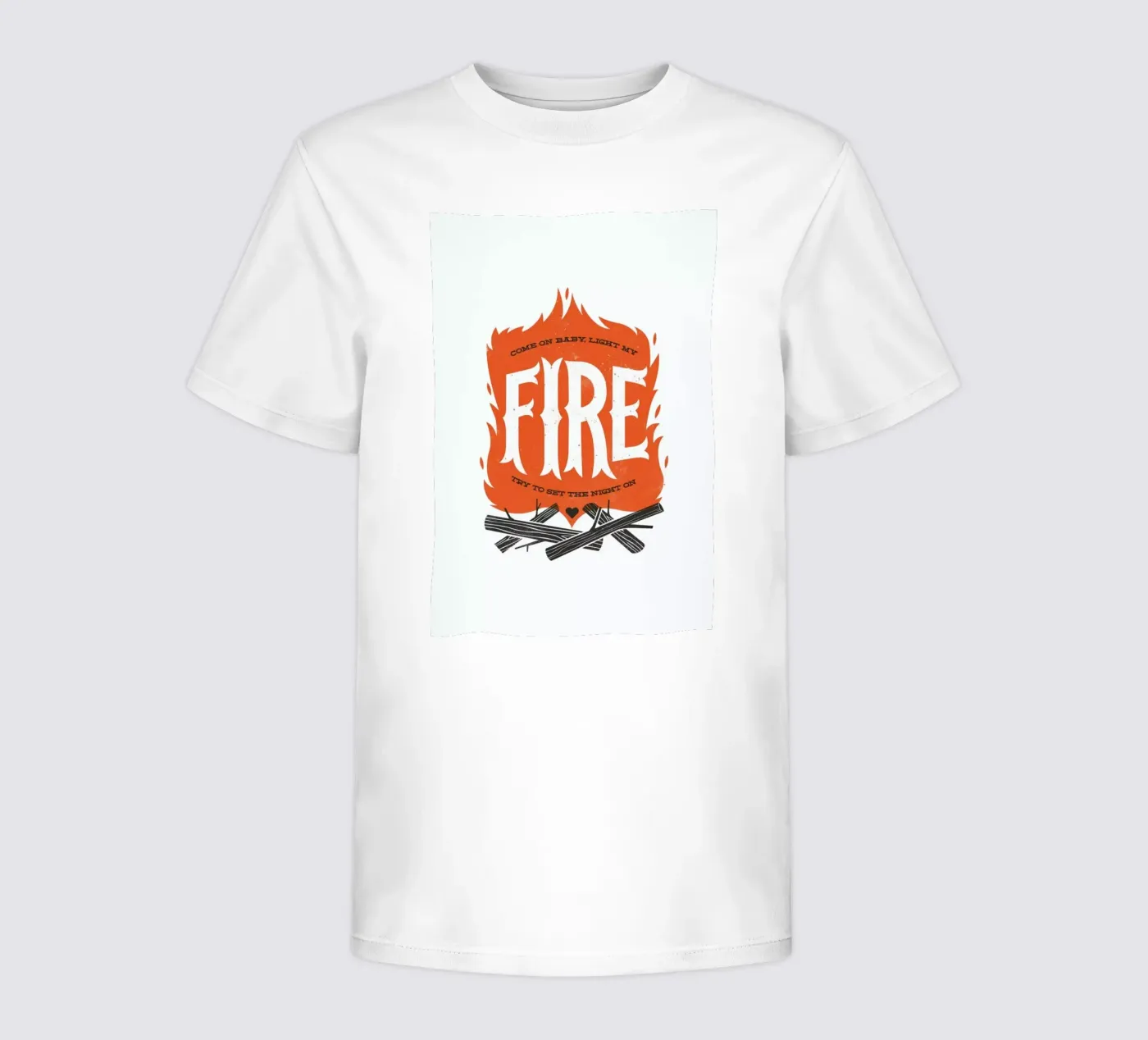 Fire t-shirt bambini da Chris Wharton
