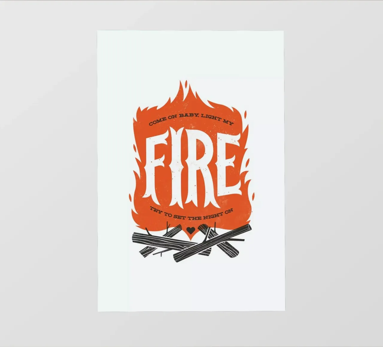 Fire pellicola backlit da Chris Wharton