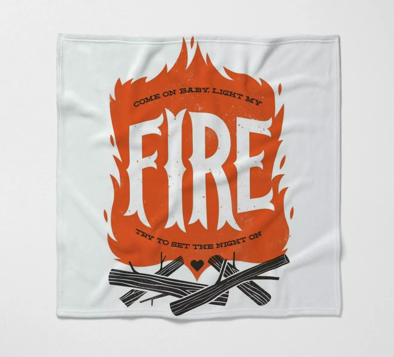 Fire fleecedeken van Chris Wharton