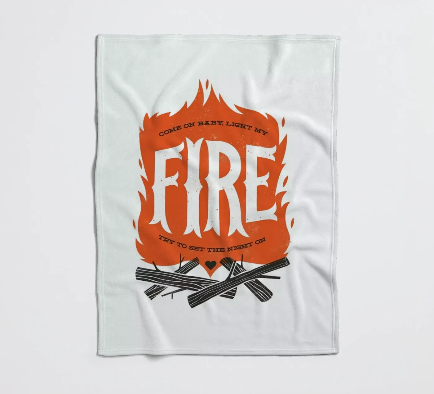 Fire Fleecedecke von Chris Wharton