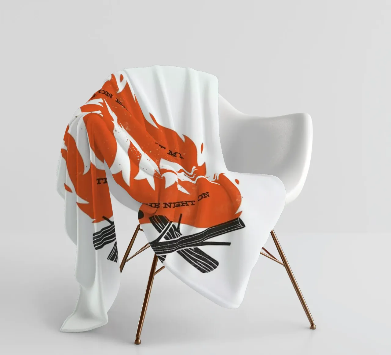 Fire fleecedeken van Chris Wharton