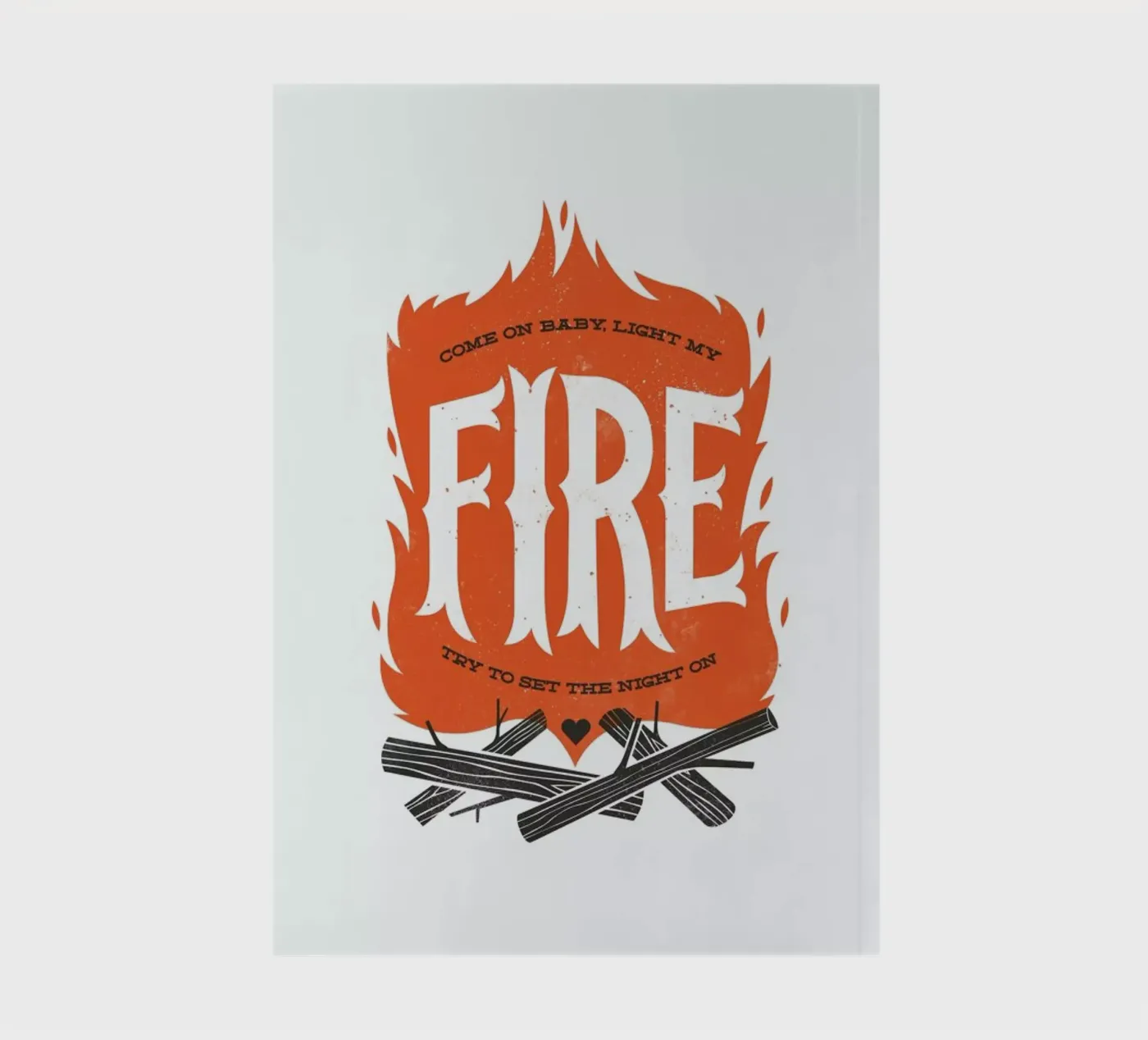 Fire notebook by Chris Wharton