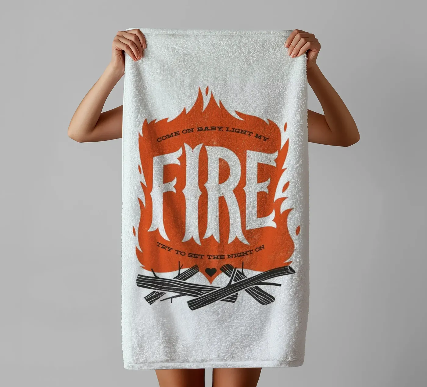 Fire badhanddoek van Chris Wharton