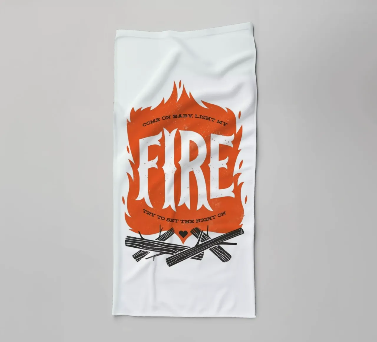 Fire badhanddoek van Chris Wharton