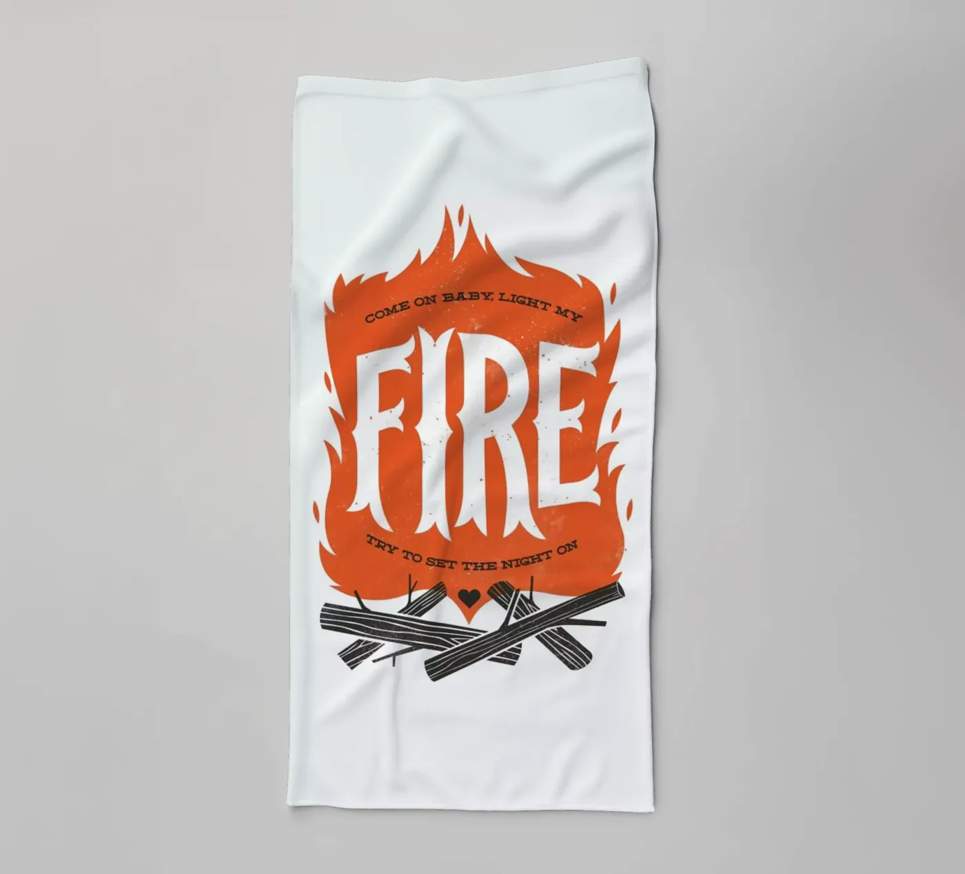 Fire badhanddoek van Chris Wharton