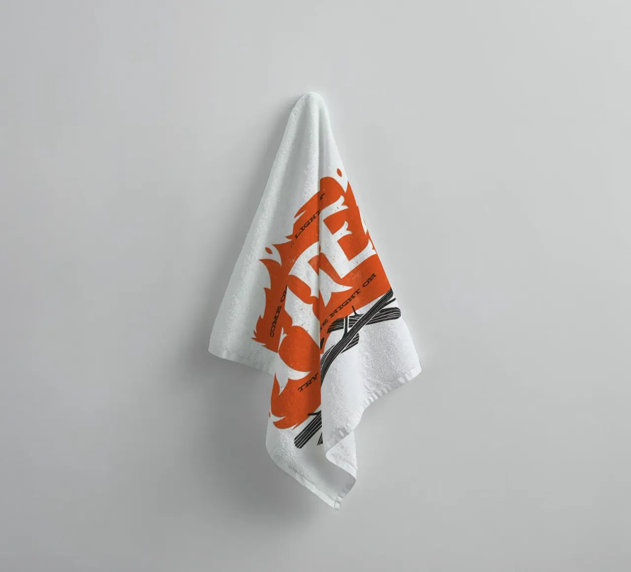 Fire badhanddoek van Chris Wharton