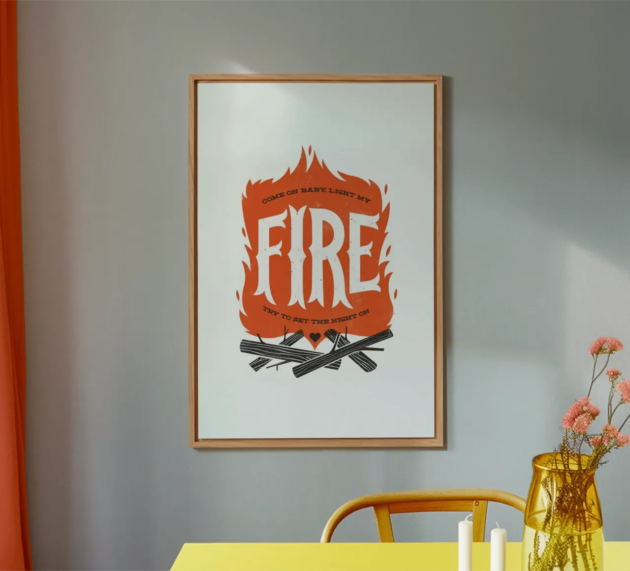 Fire alluminio dibond da Chris Wharton