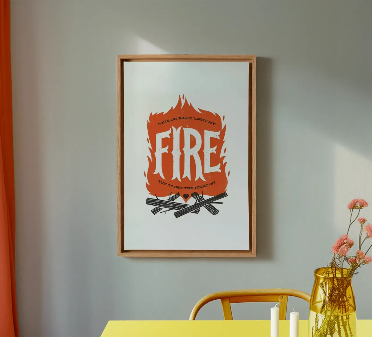 Fire tela da Chris Wharton