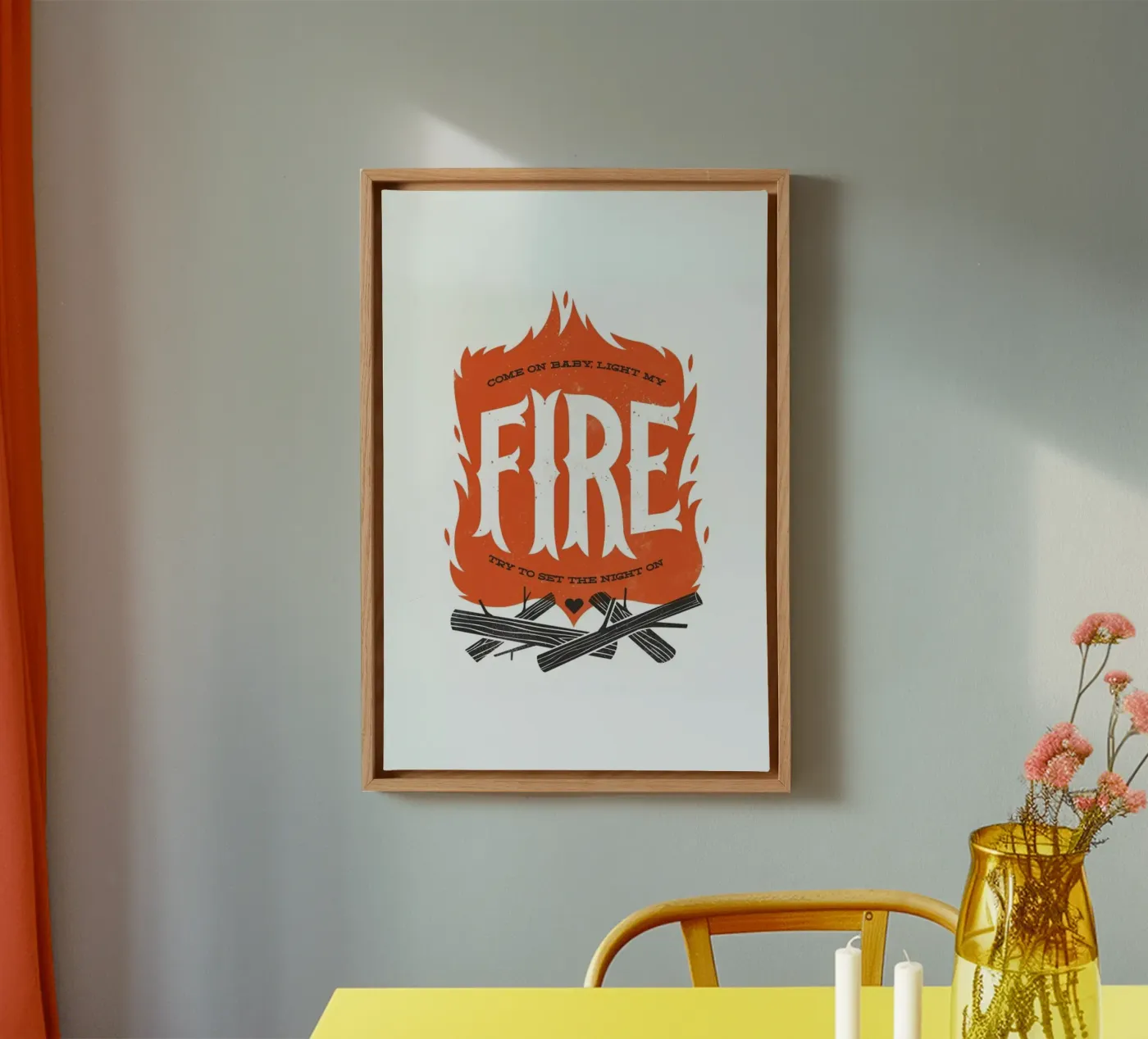 Fire tela da Chris Wharton
