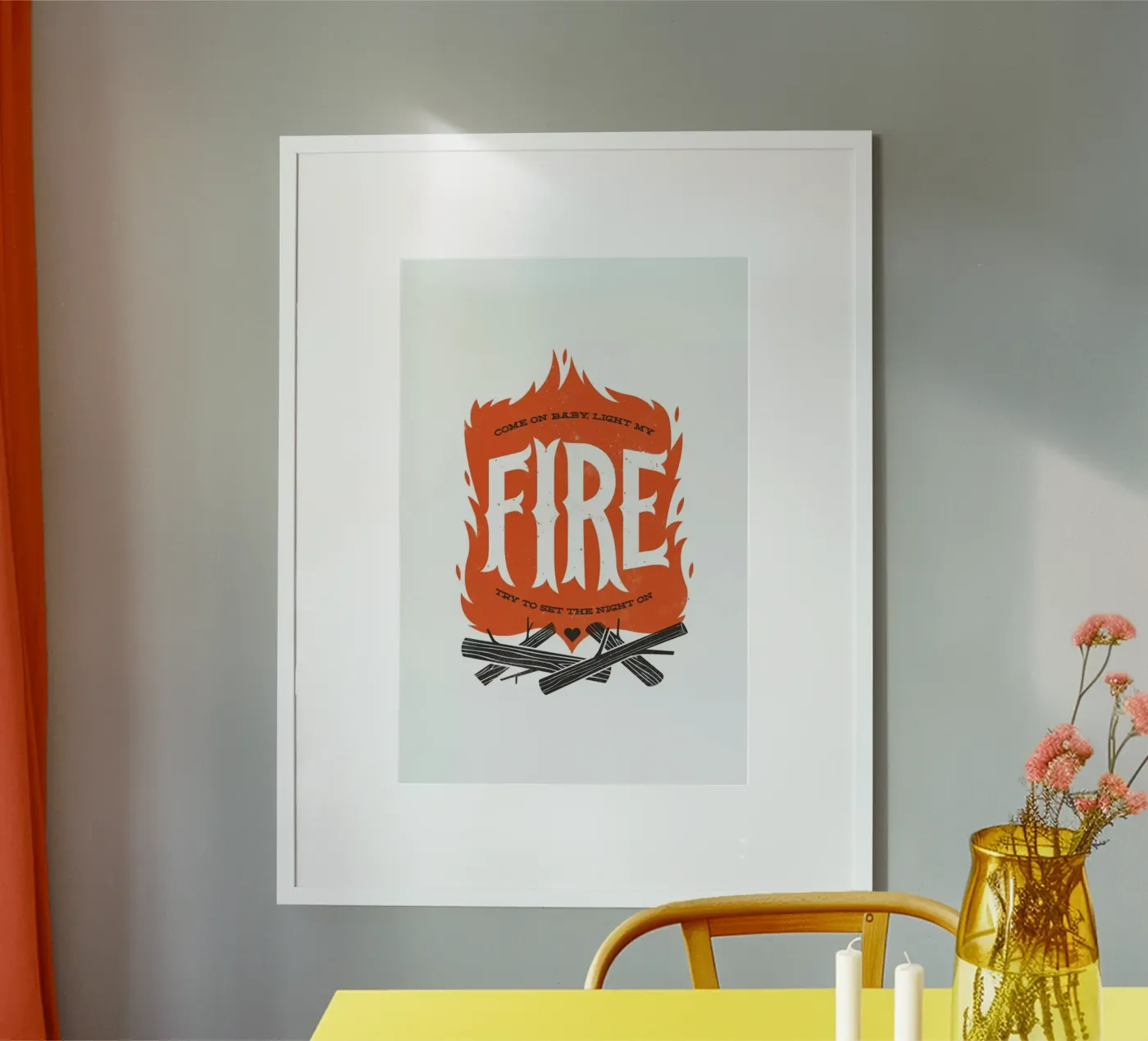 Fire poster da Chris Wharton