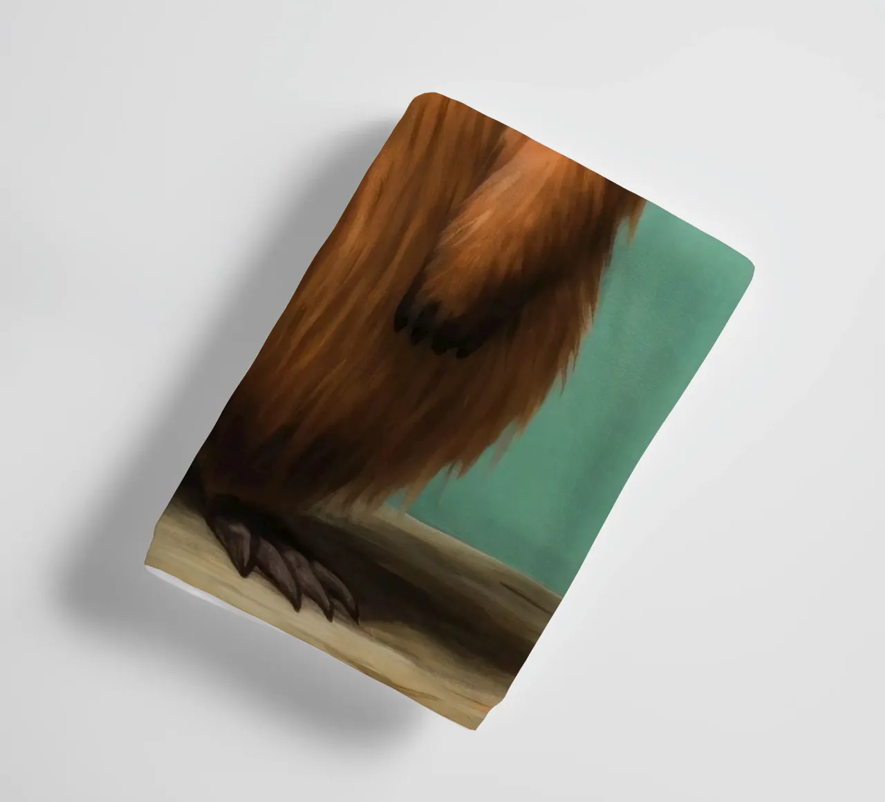 Marmotta minima 2 asciugamano da bagno da Minimal Animal Art