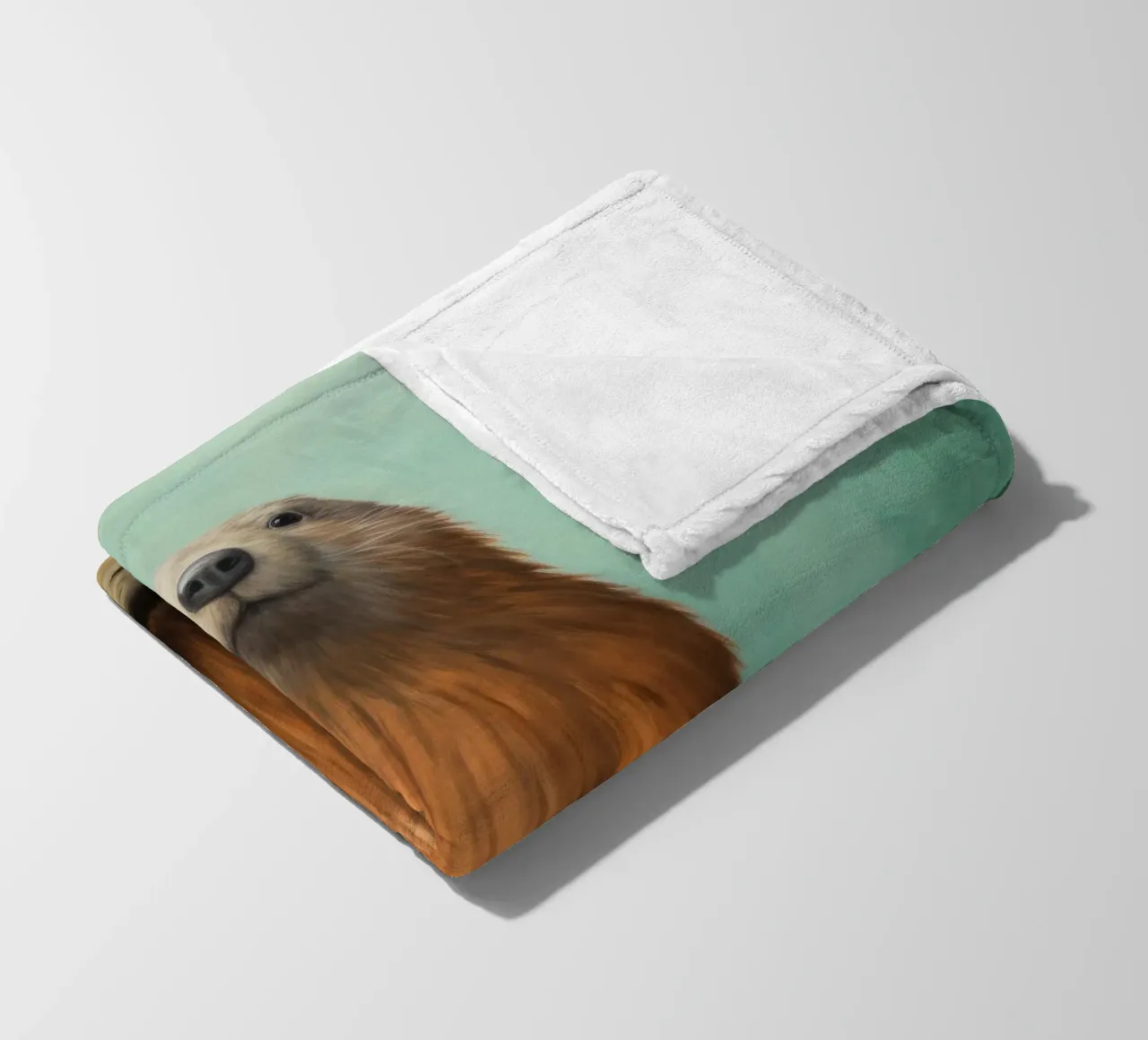 Marmotta minima 2 coperta in pile da Minimal Animal Art