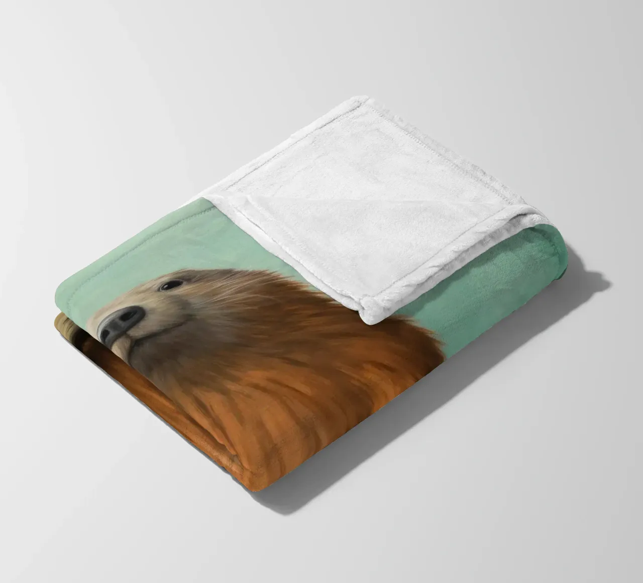 Marmotta minima 2 coperta in pile da Minimal Animal Art