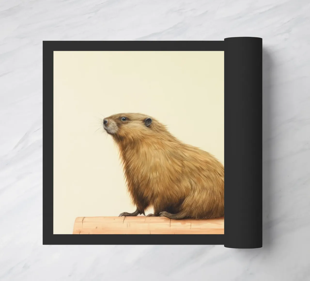 Marmotta minima 1 zerbino da Minimal Animal Art